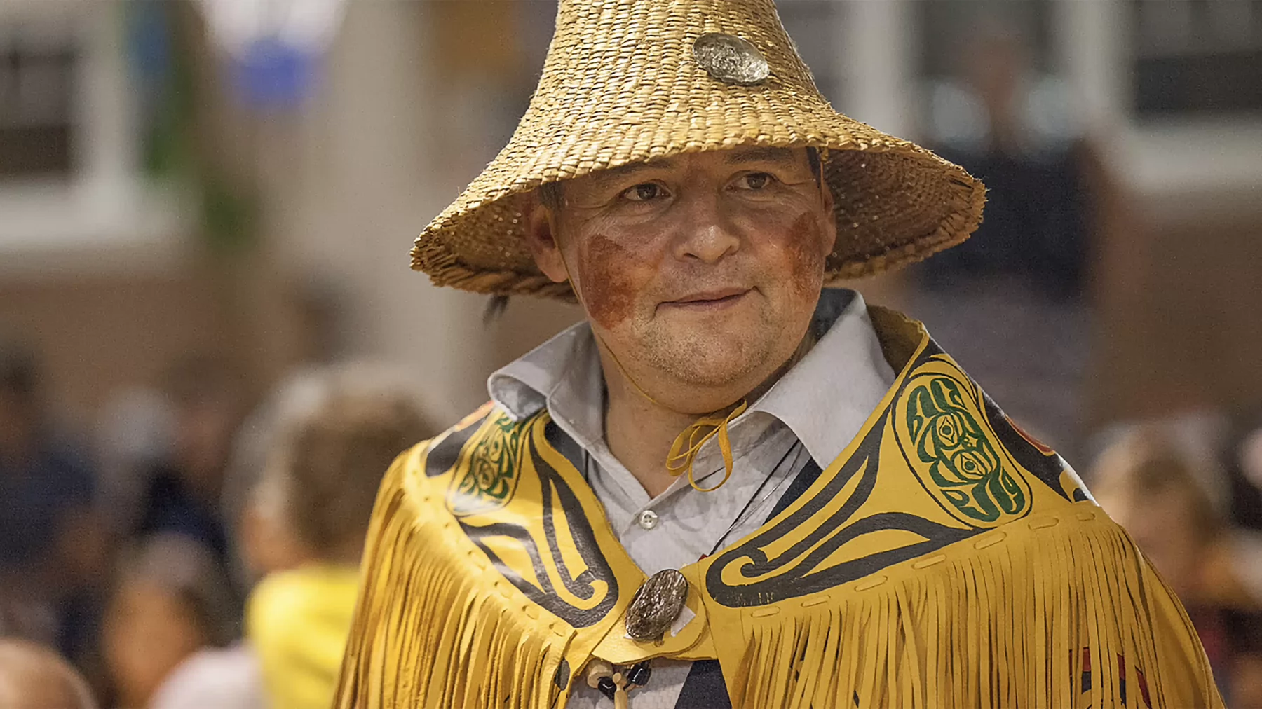 Hereditary Chief Frank Brown of the Heiltsuk Nation.