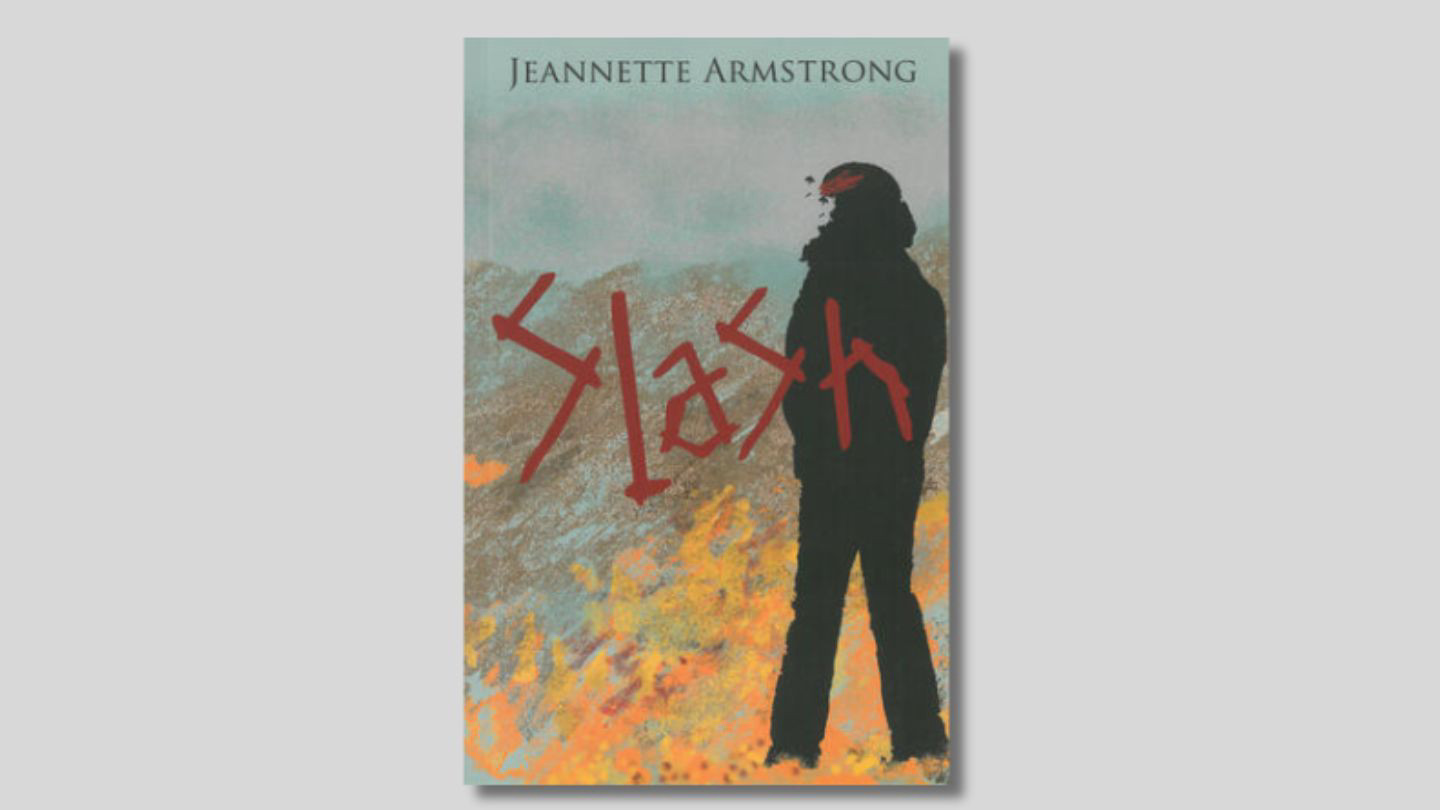 Cover of a book called Slash by Jeanette Armstrong.