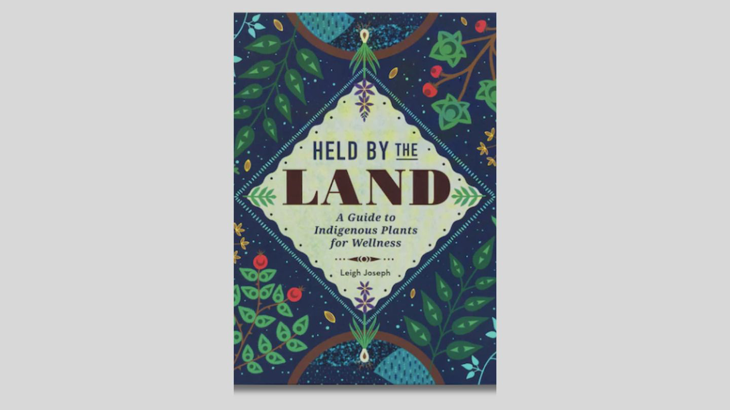 Cover of a book called Held by the Land by Leigh Joseph.