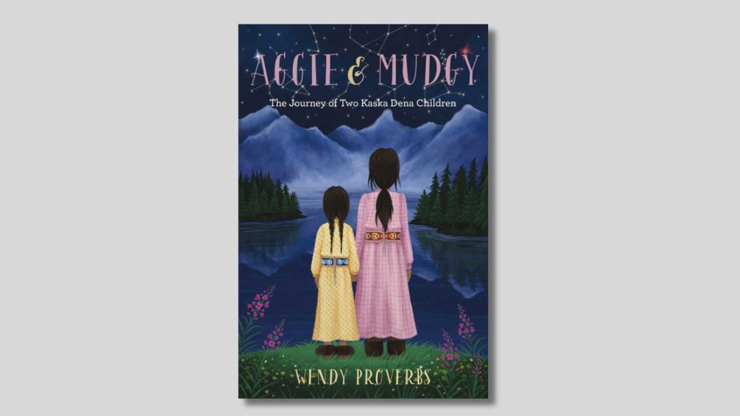 Cover of a book called Aggie and Mudgy by Wendy Proverbs.