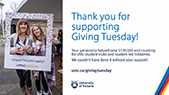 Giving Tuesday fundraiser digislide