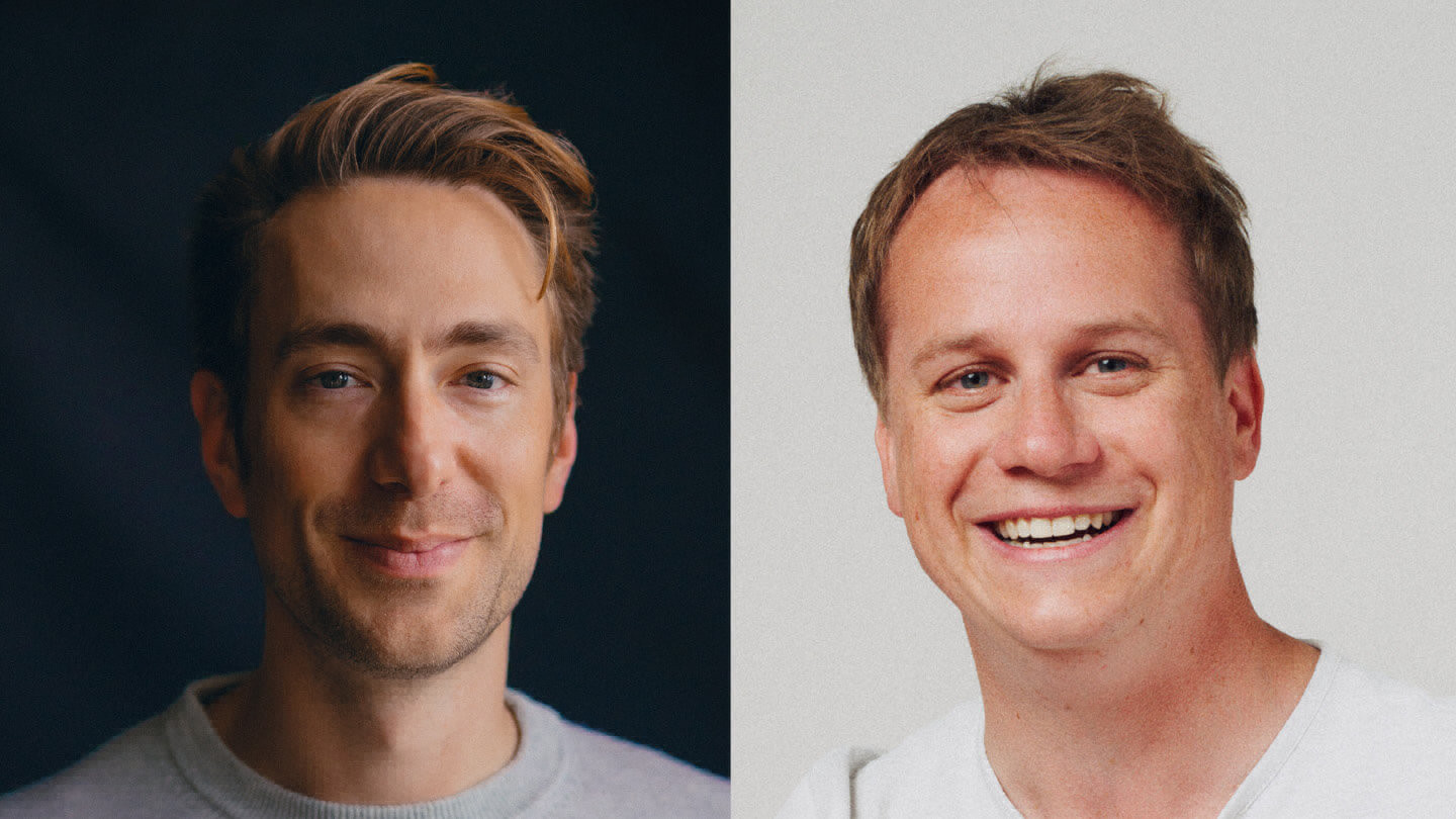 Tiny co-founders Andrew Wilkinson and Chris Sparling