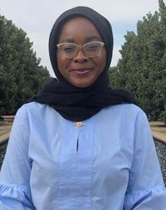 PhD student Aminat Muibi