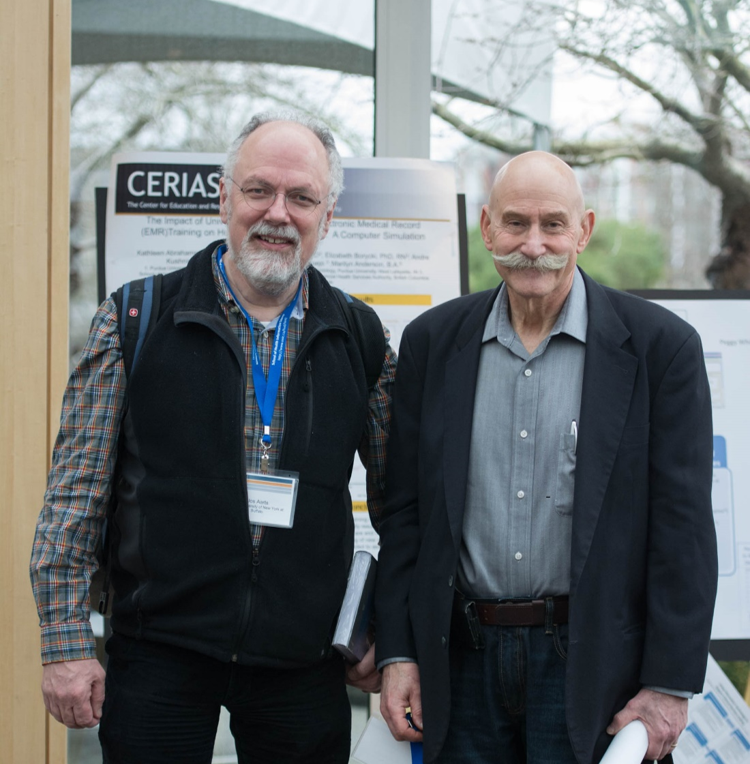 From Left to Right: Dr. Jos Aarts & Dr. Ross Koppel