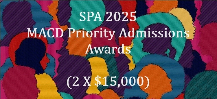 MACD Priority Admissions Awards