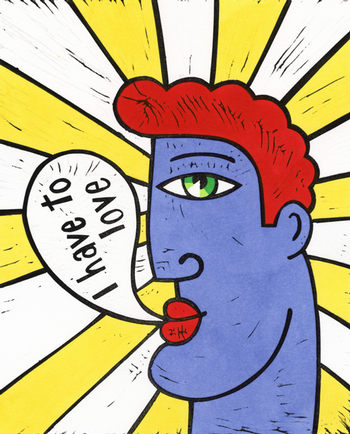 Self  Portrait, Joe Average, 1997.