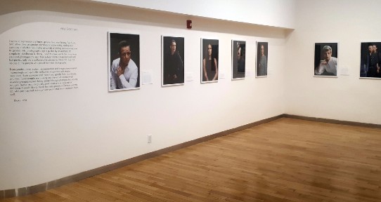 Black Little's artist statement with 7 portraits