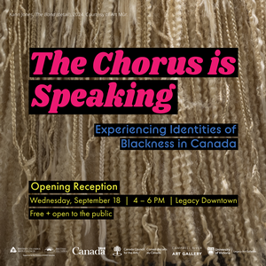 The Chorus is Speaking Opening Reception Invitation