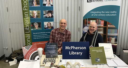 Bill and Justin - UVic Librarians