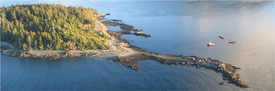Aerial photo of Gwaii Haanas – Haida Gwaii Watchment