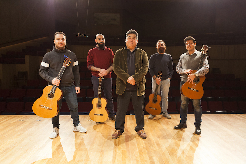 Syrian guitar quartet completes fellowship at UVic - University of ...