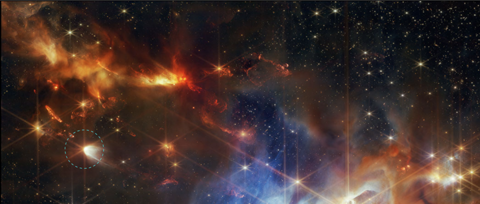 Protostar EC 53 in the Serpens nebula