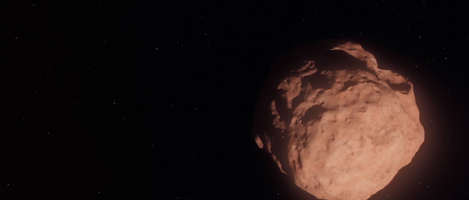 Artist's impression of a trans-Neptunian object beyond the orbit of Neptune