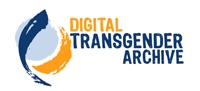 Logo that says Digital Transgender Archive