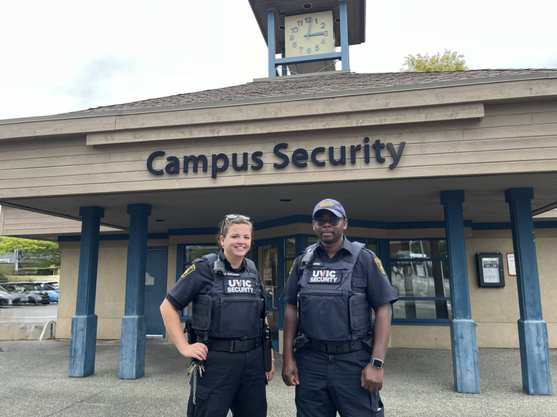 Two security officers