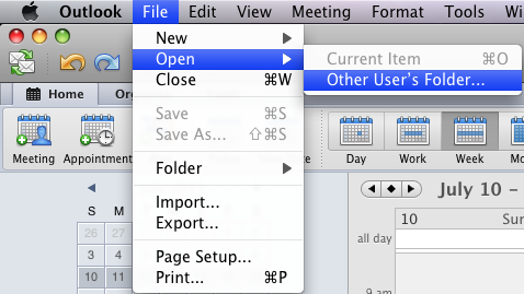 how to add google calendar to outlook 2011 for mac