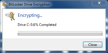 Encrypting...