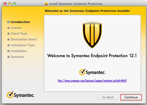 symantec endpoint protection removal mac