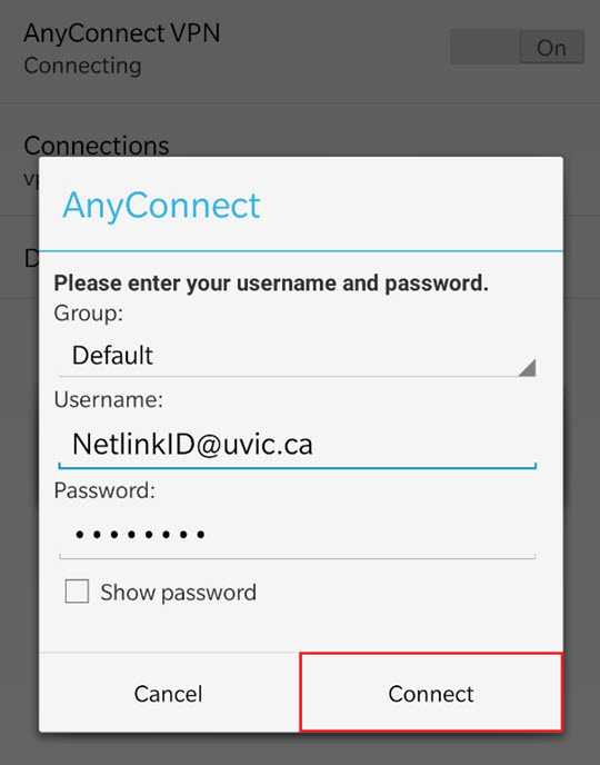 how to android cisco vpn setup