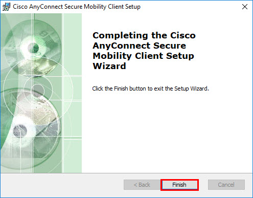 set up vpn with cisco anyconnect mobility client