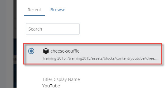 select block from history